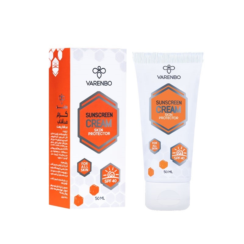  کرم ضدآفتاب بی‌رنگ وارنبو (50ML) 